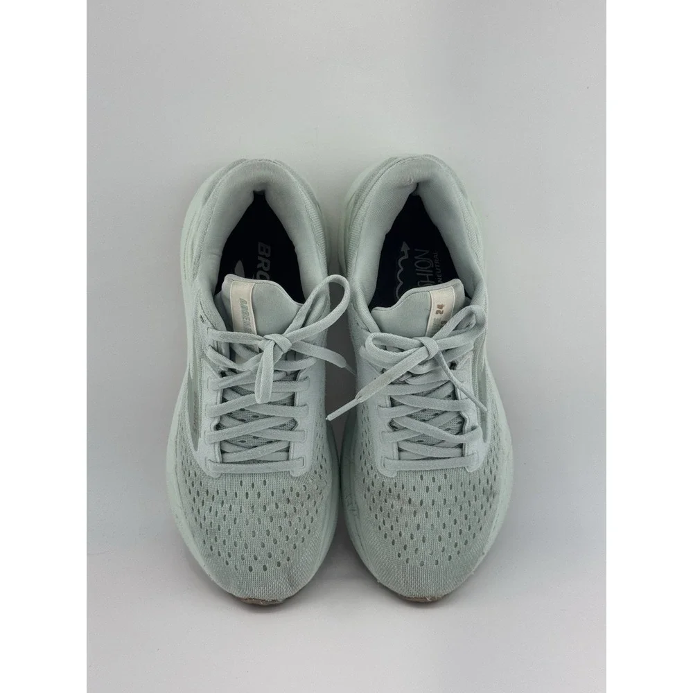 Brooks Adrenaline GTS 24 Pastel Mint Green Running Shoes Women 1204261B445 Sz 8
